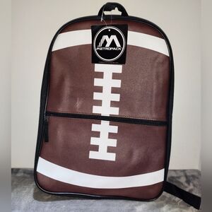 Metropack football-themed backpack